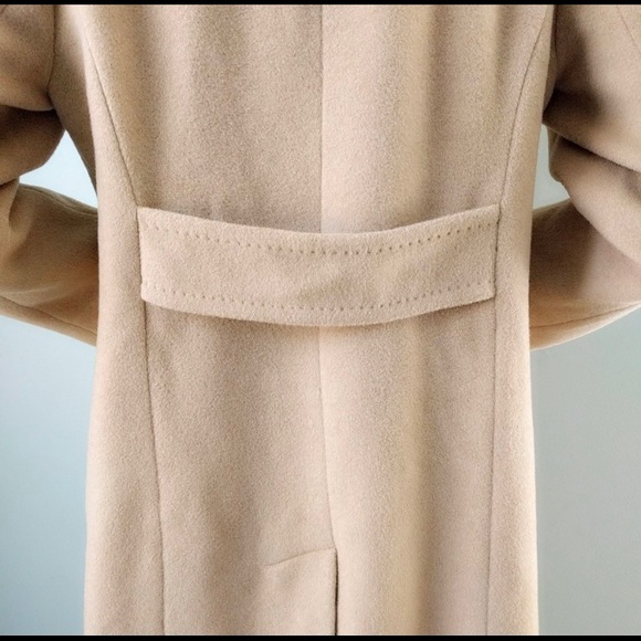 Vintage Larry Levine Italian 100% Camel Hair Coat - Picture 6 of 9